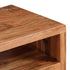 Swen Studio -  TV Cabinet Solid Acacia Wood with Carved Doors 117x30x40 cm